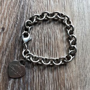 Authentic Tiffany and Co. Charm bracelet